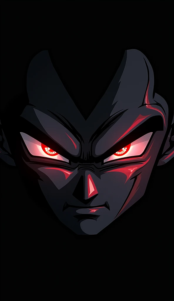 Saiyan eyes wallpaper in datk black background only eyes hyperealism photorealistic 7k best 4k wallpaper of eyes in dark