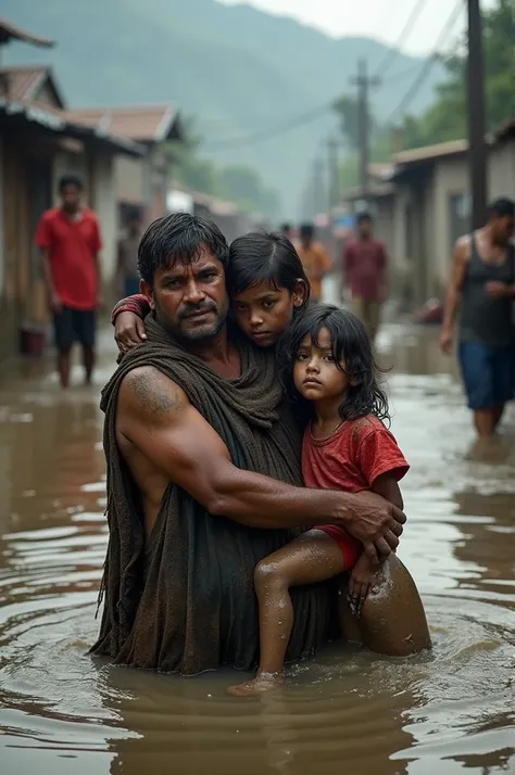 What is the condition of people in flood affected areas?