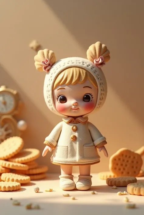 Some doll that represents our wafer company and solteritas, something with a cool sweet essence 