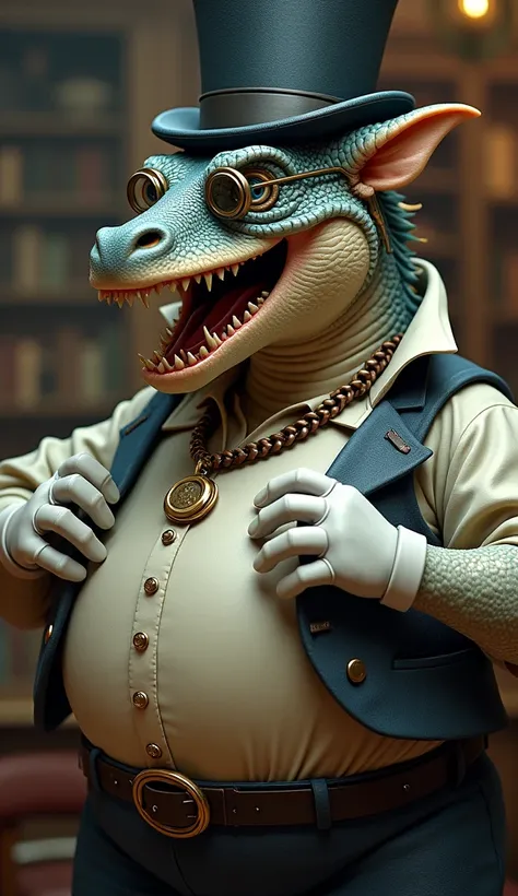 Dragon, leather collar, white rubber gloves on hands and feet, white spats on feet, fat, bulging belly, large belly, (high quality,4k,8k,highres,masterpiece:1.2),ultra-detailed,(realistic,photorealistic,photo-realistic:1.37), masterpiece,(intricate details...