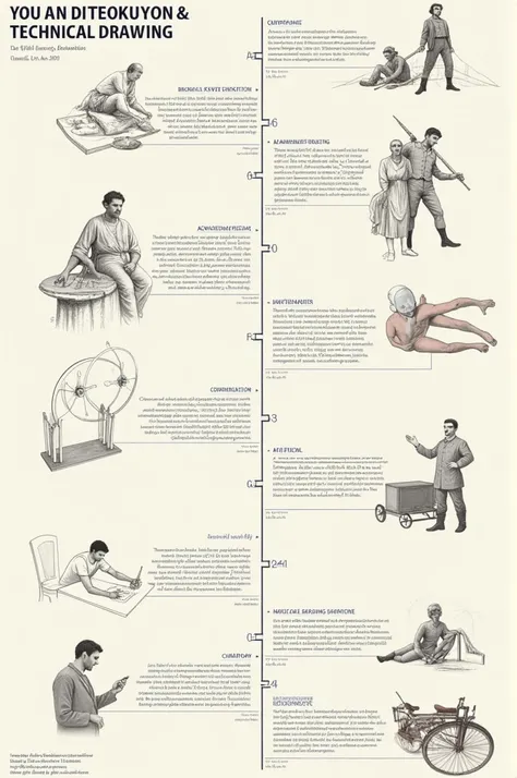 Timeline of the history of technical drawing 