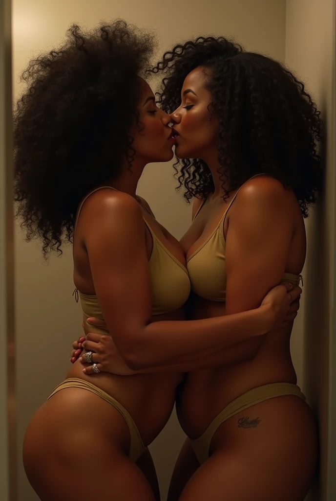 A very sexy lightskin habesha married woman makes love to her her busty asian lover sharing a deep kiss, get caught by a horny latina lover, touching secretly in the batroom both women bodies pressed together tightly hugging each other both have very big  ...