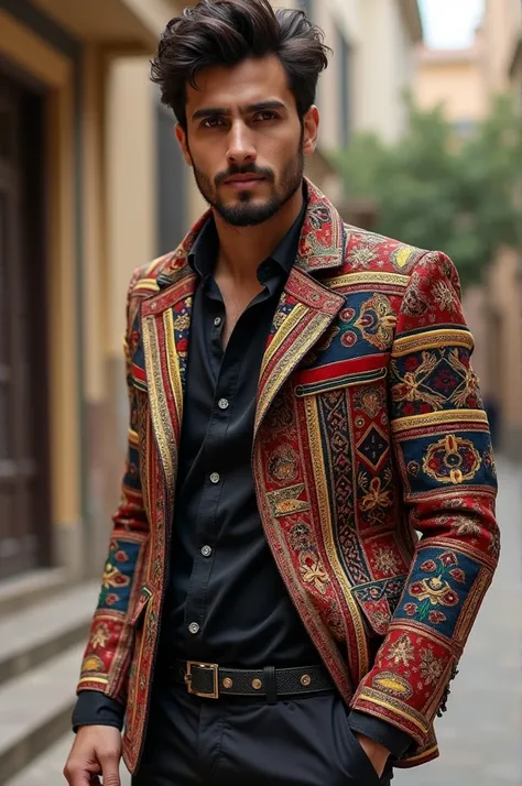 traditional pashtun modern jackets