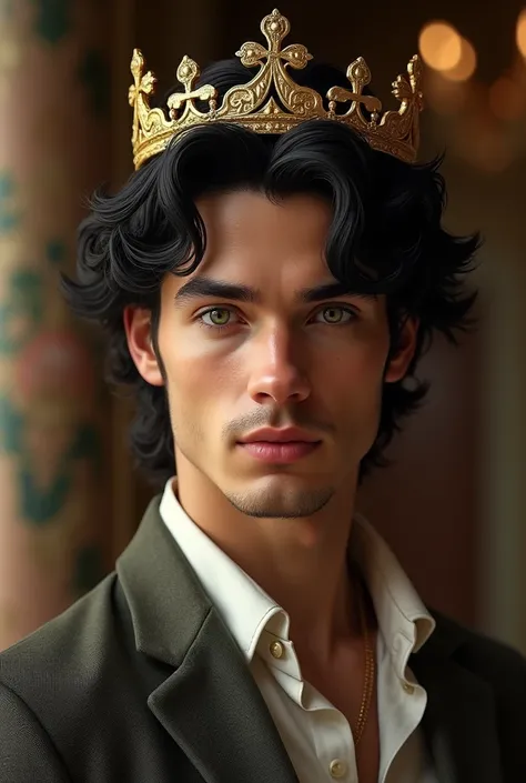 Guiseppe is a 2 Italian man who is the prince of the Italian crown. He wears a small crown on his dark hair and has greenish eyes., He is young and attracts a lot of attention