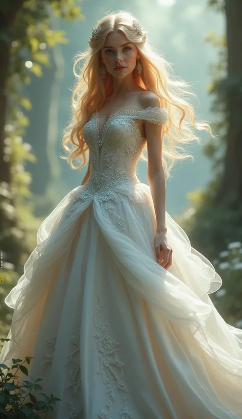 Very beautiful Cinderella, whole body