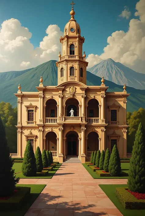 We designed a painting of the Bolívar club of Bolivia in DaVinci style