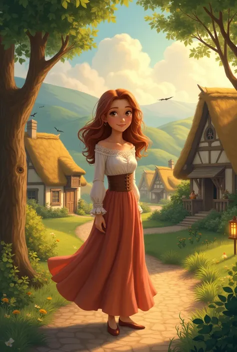 Once upon a time there was a woman named Anna who lived in a small village. 