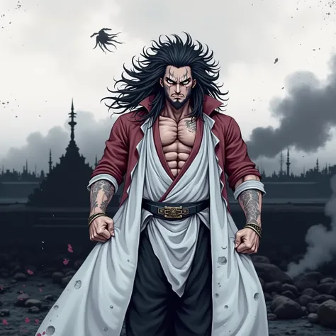 strong warrior, ZARAKI KENPACHI