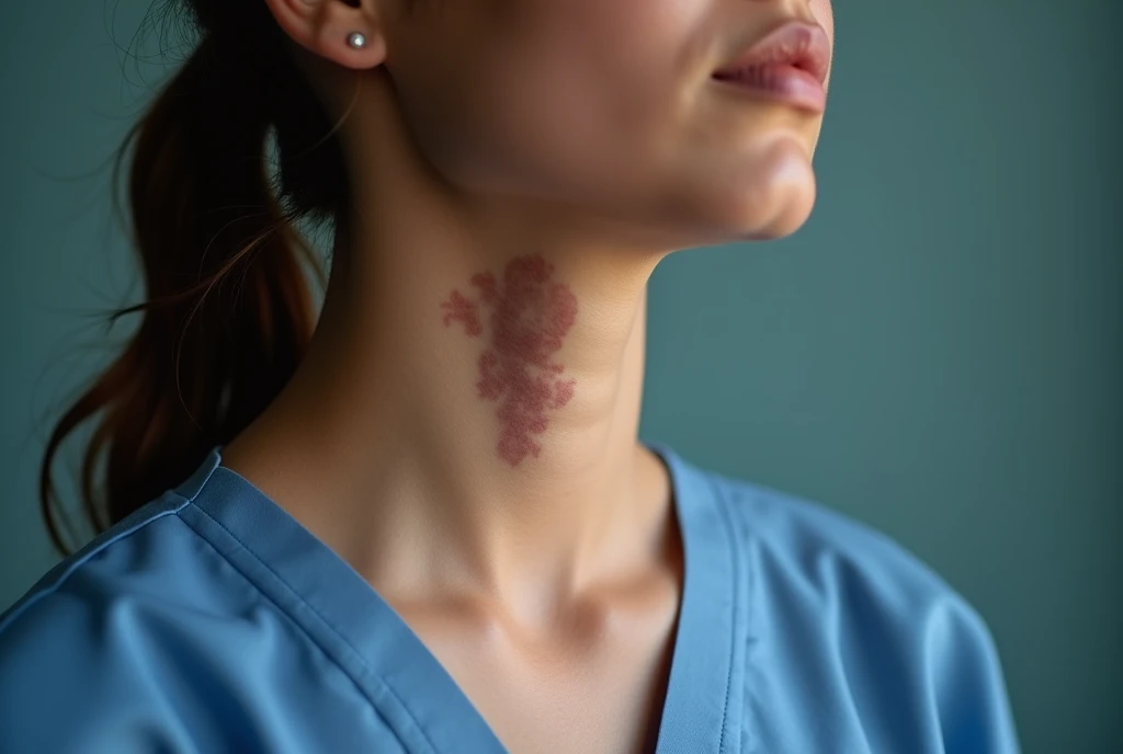 pictures of swollen neck, Use a Canon EOS 5D Mark IV with a 24-70mm f/2.8 lens. Settings: ISO 100, aperture f/8, and shutter speed 1/125s to capture a sharp, vibrant image with a wide depth of field.