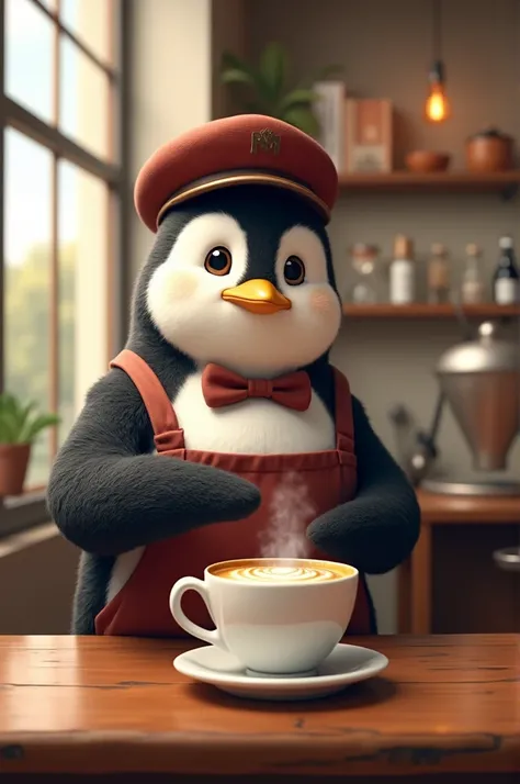 Barista penguin
