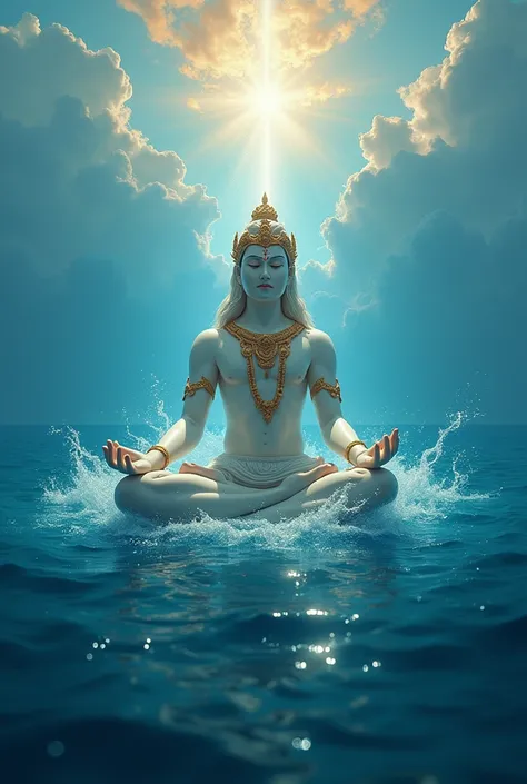 Lord Bishnu sleep in the eternal sea