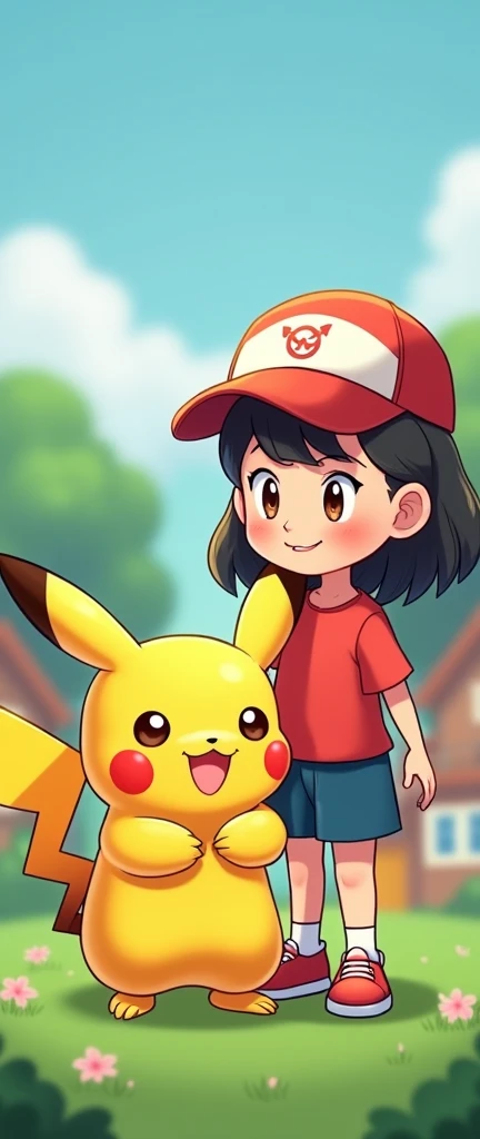 generate a hello kate app with pikachu