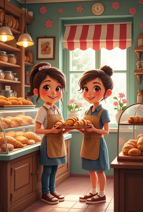 Use this for a bakery title 
"The Marias with sweet shops"