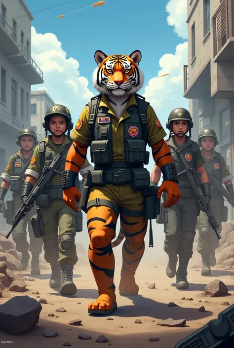 Tiger Pioneer，PUBG，Grade 3 A，head，team