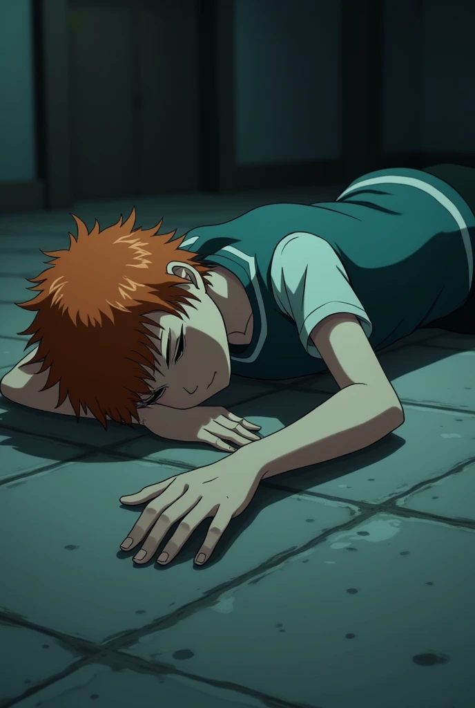 Shoyo Hinata asleep with chloroform