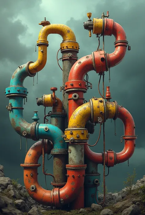 Plumbing pipes save the world 