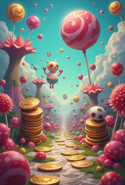 money and candy boarder