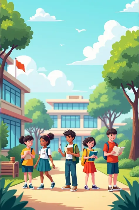 A background image for a school website 