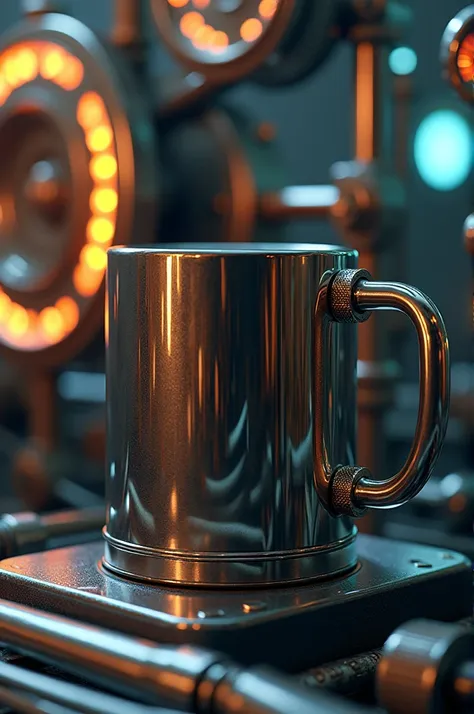 Pneumatic System Mug Art 