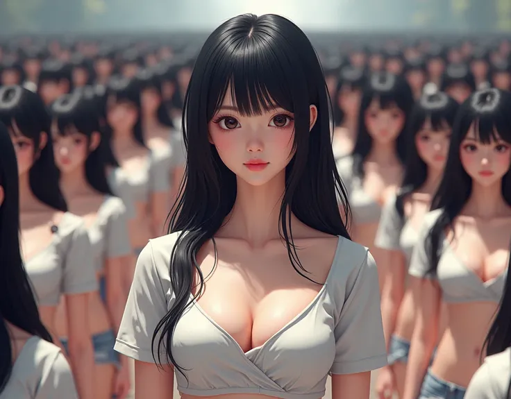 (((((Japanese Clone-girls=Myself))))), (((Super Best masterpiece Clone-girls Raw Photography Art))), (((16K, Highest quality, Ultra-high resolution, RAW Photos))), (((It&#39;s so unrealistic., With unparalleled depiction, With an unfathomable sight, An unp...