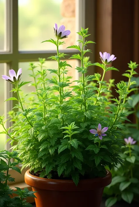 An oregano plant