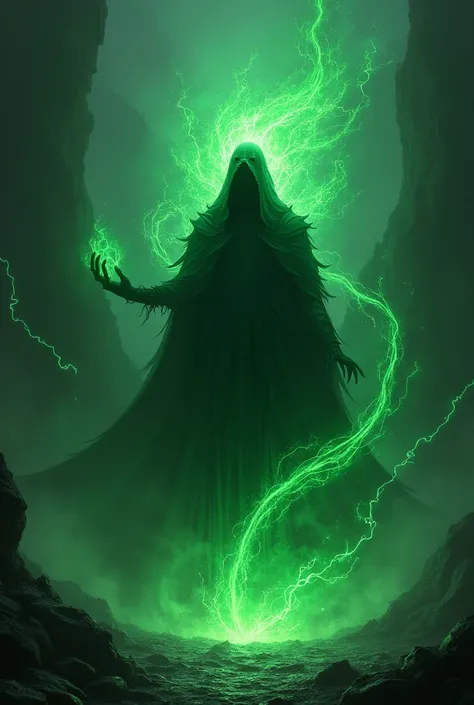 A touch of green evil magic