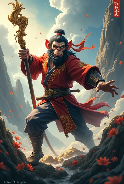 Black myth wukong poster
