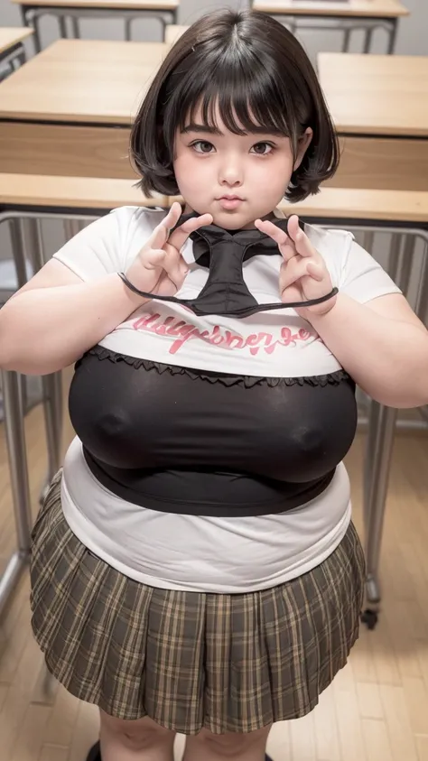 a fat  obese ,chubby overweight ,young fat girl in ,cute plump schoolkid,heavy set young girl,thick  student,extremely obese young female student,very fat and heavy young girl,stout short haired girl in school,chubbychild in classroom,cute pudgy young stud...