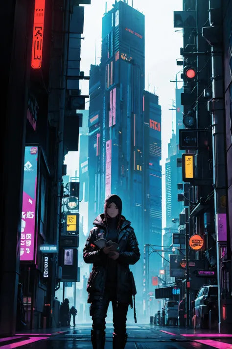 cyberpunk book cover