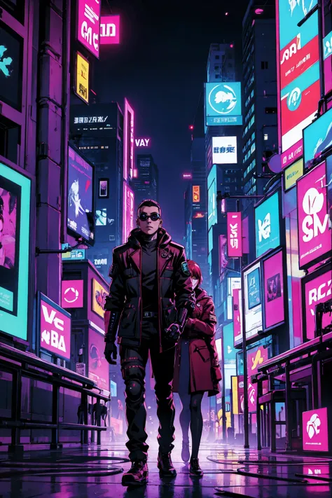 cyberpunk book cover