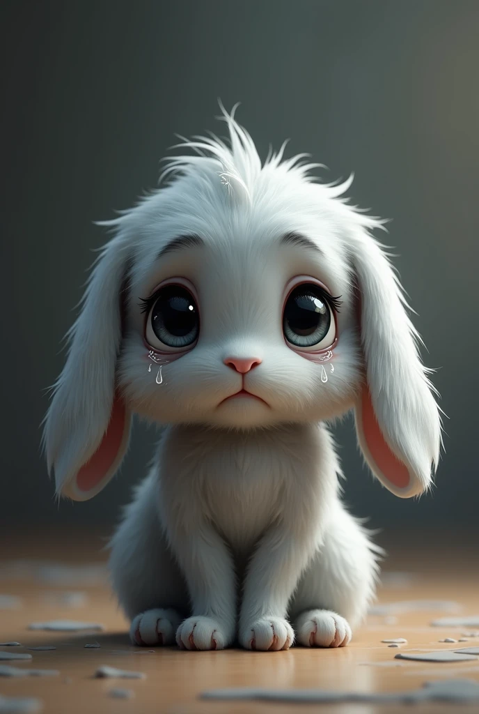 Crying bunny 
