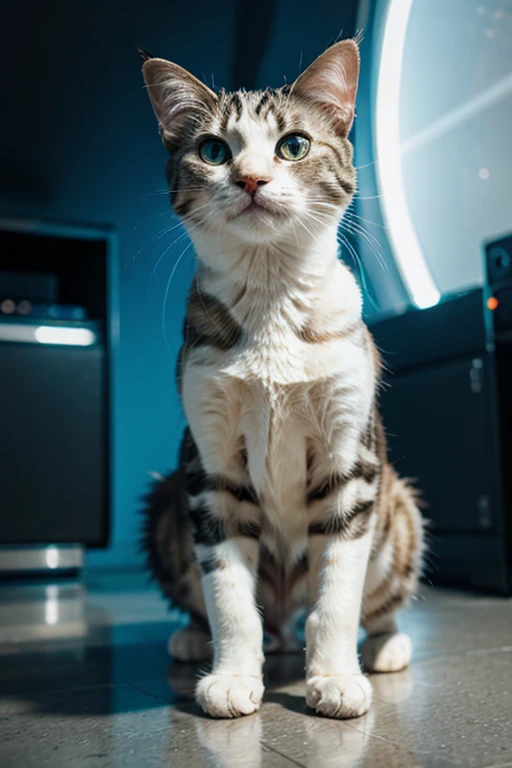 futuristic cat