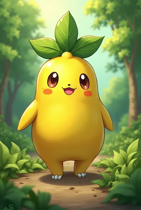 a lemon shaped pokemon