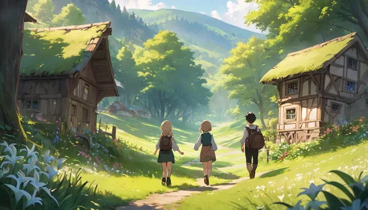 Once upon a time, in a small village nestled among lush green hills, lived two best friends named Lily and Tom. From the moment they could walk, they were inseparable. Whether it was playing in the fields, exploring the mysterious forests, or helping each ...