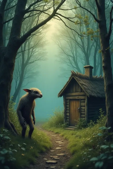 The creature slipped silently between the trees, cautiously approaching the small cabin. His heart was beating with anticipation, because he had observed that one of the inhabitants, a blind old man, He seemed to be kinder and more understanding than the r...