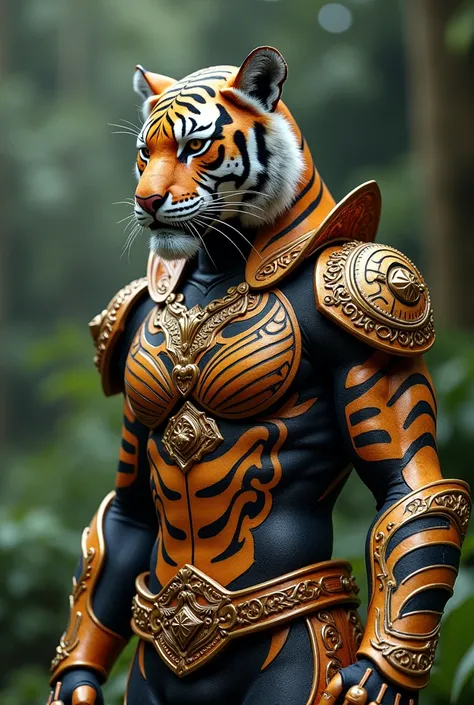 Make a fussion of Tiger and Balinese become Kamen Rider