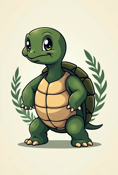 Create a logo for a watch store with a turtle mascot