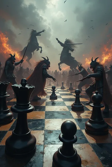 War on the chessboard 