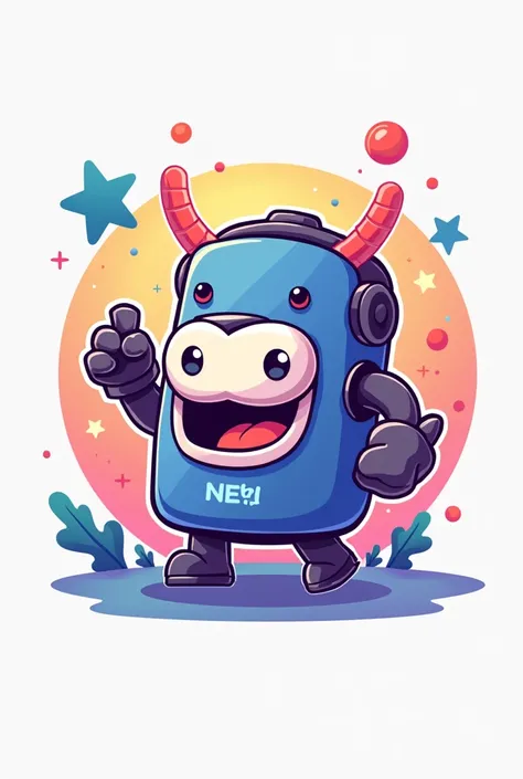 Create me a logo for my multi-featured Discord bot, my bot is called Nenebot 2.0, Please don&#39;t put robot in the logo.