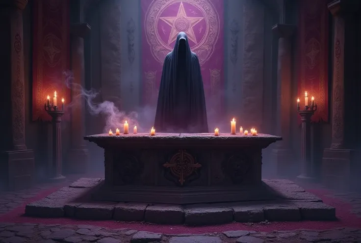 Purple Altar Creepy