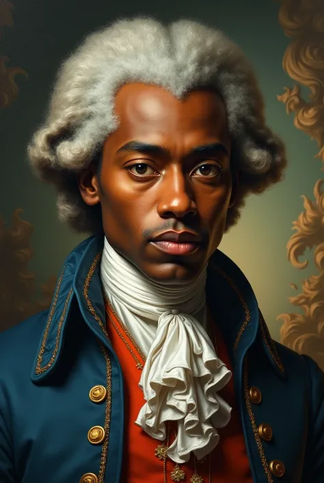 Create me a picture of mozart with the face of raheem mostert