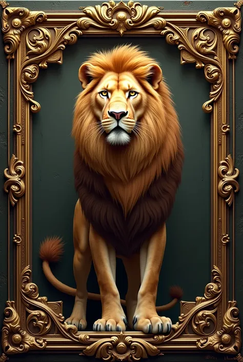 Lion of Judah Decorative Frame
