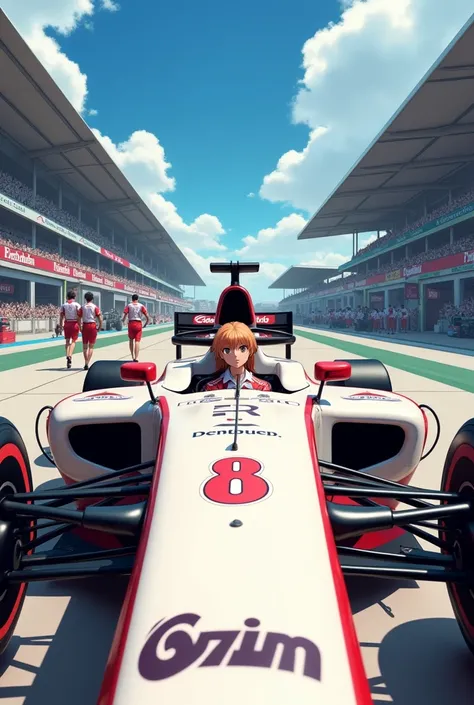 Sakaki de Azumanga Daioh, Formula 1