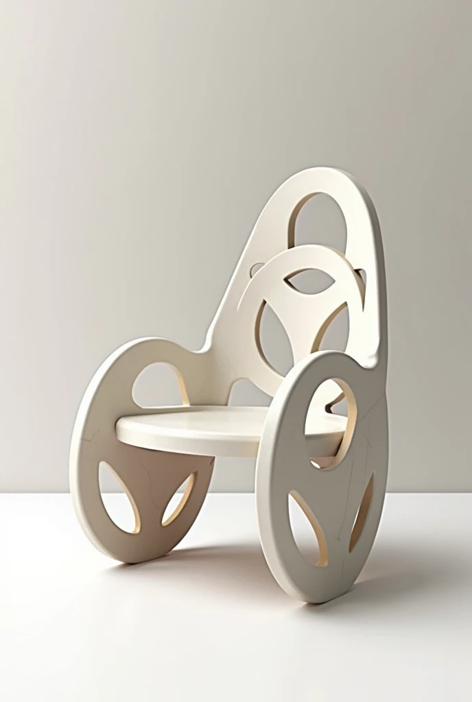 Chair with circles