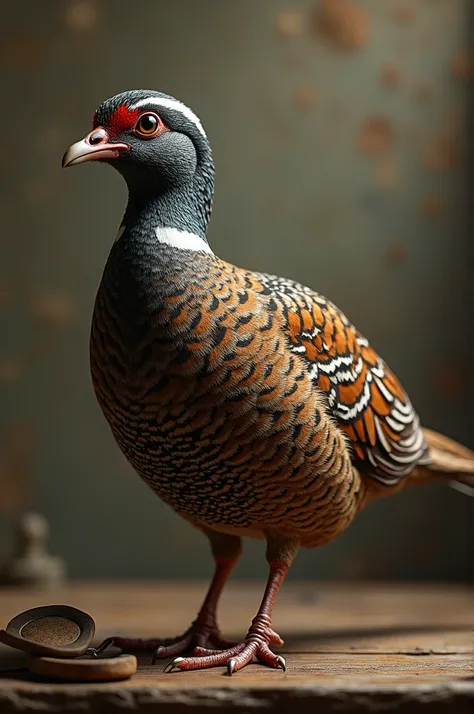 Create a partridge image with name precious collection
