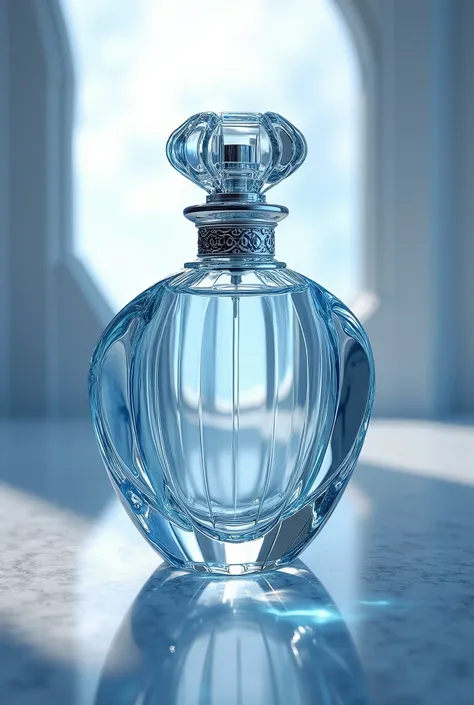 I want to create AI picture of my perfume bottle