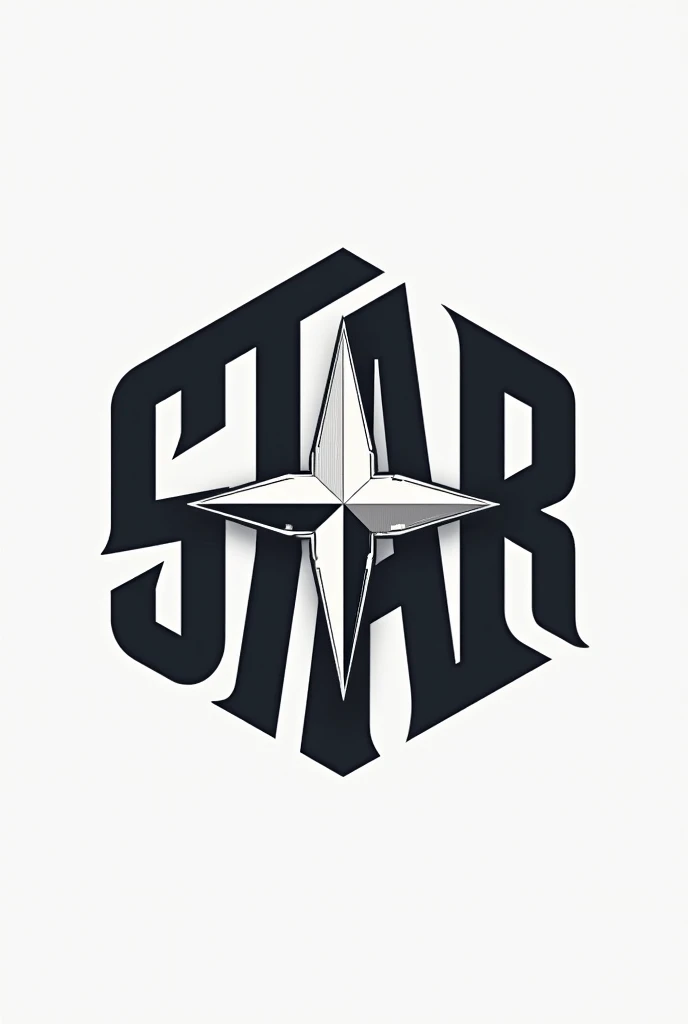 A logo with the word STAR