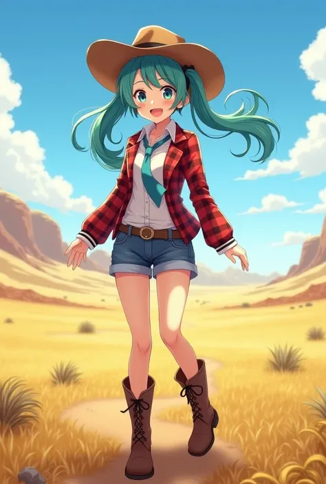 Miku cowgirl
