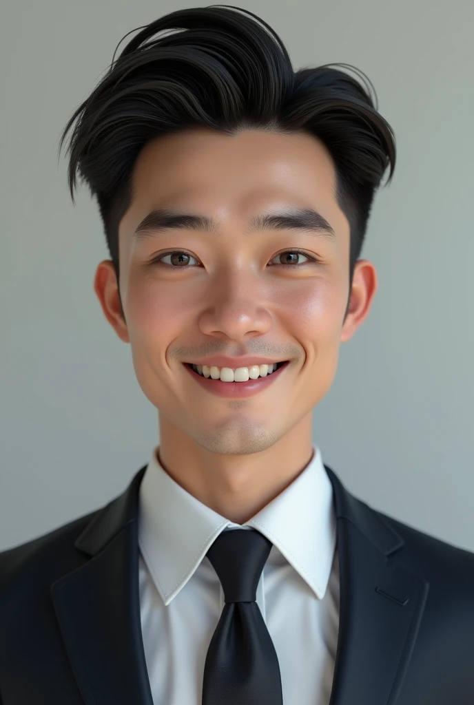 An ultra mega realistic businessman, realistic skin and hair texture, very realistic, with suit, Youngh, extremely lifelike, to put on your insta profile 