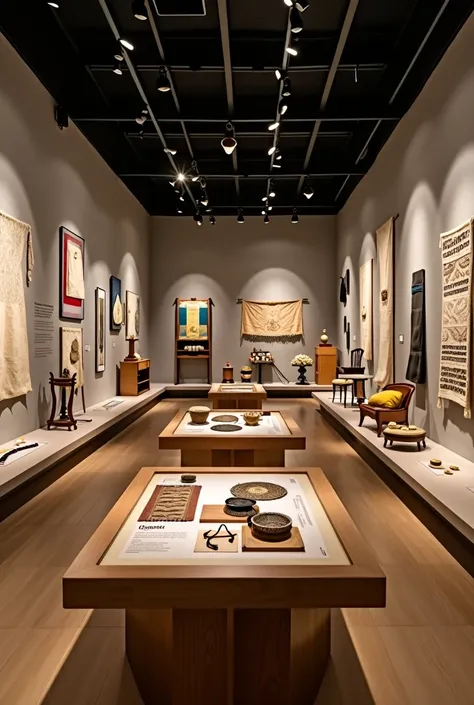 MUSEUM ROOM WITH EXHIBITION OF ARCHEOLOGICAL PIECES AND SCREENS, looms, ancient spindles and fabrics; -Samples of the first patterns and designs that are still in use; -Interactive installations where visitors can try out weaving techniques with traditiona...